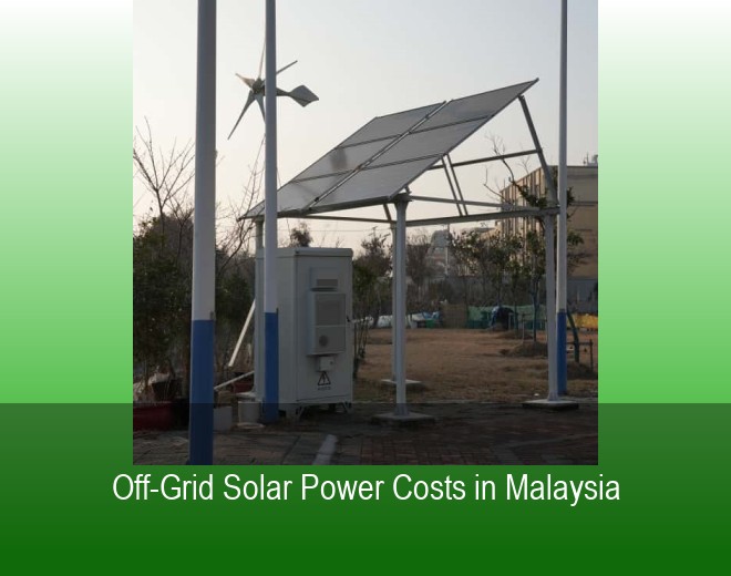 Off-Grid Solar Power Costs in Malaysia